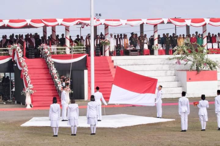 Menkopolhukkam Pimpin Upacara Peringatan Hari Lahir Pancasila di Lapangan Pancasila Ende