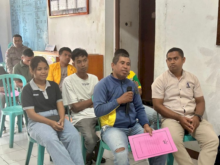 Dengar Keluhan Dan Aspirasi Warga Kelurahan Lokoboko, Polsek Ndona Laksanakan Kegiatan Jum'at Curhat