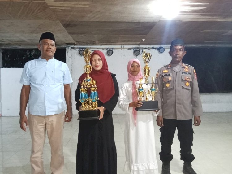 Menyambut Maulid Nabi Muhammad SAW 1445 H, Polsek Pulau Ende Polres Ende Adakan Lomba Qasidah Antar Majelis Ta'lim se - Kecamatan Pulau Ende