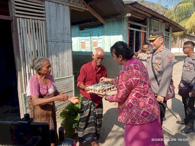 Ada Yang Istimewa Dalam Setiap Kunjungan Kerja Kapolres Ende Ke Polsek Jajaran, Berikut Diantaranya