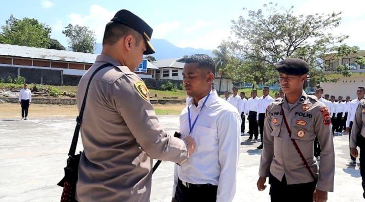 Kapolres Ende Secara Resmi Buka Pelatihan Dasar Gada Pratama Satpam Gel. XIV Tahun 2023