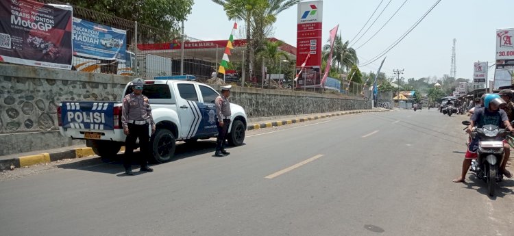 Ciptakan Kamtibselcarlantas, Satlantas Polres Ende Rutin Laksanakan Patroli