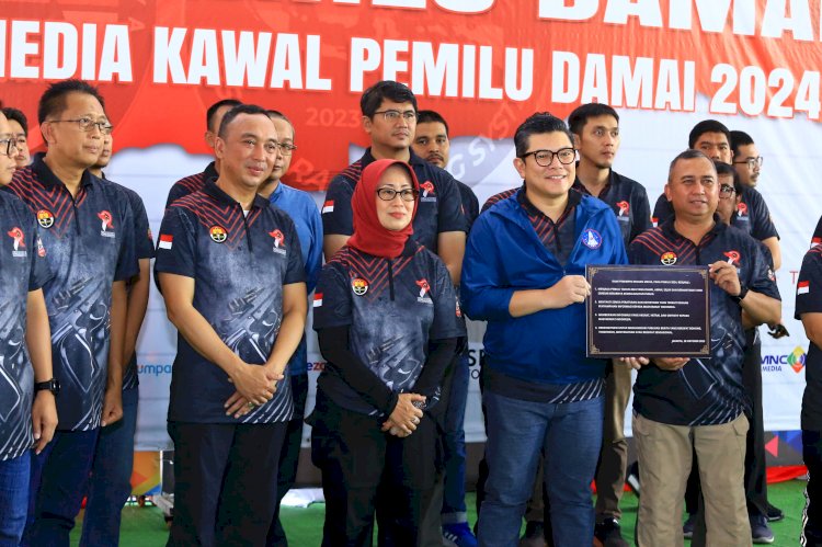 Polri, Dewan Pers, dan Pimpinan Media Deklarasi Pemilu Damai 2024