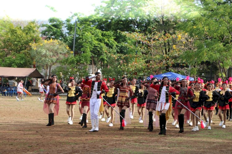 Lomba Drumband Piala Kapolda NTT: Memupuk Semangat Kebangsaan dan Kerjasama.