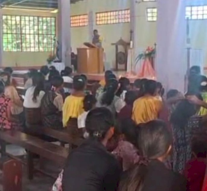 Kapolsek Maurole Berikan Sosialisasi Kamtibmas Terkait Pencegahan KDRT dan Kekerasan Seksual Terhadap Perempuan Dan Anak Dibawah Umur