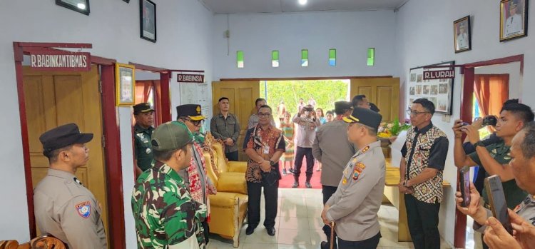 Kunjungi Posko Tiga Pilar di Bitung, Tim Penilai Pusat Apresiasi Kesiapan dan Validitas Data
