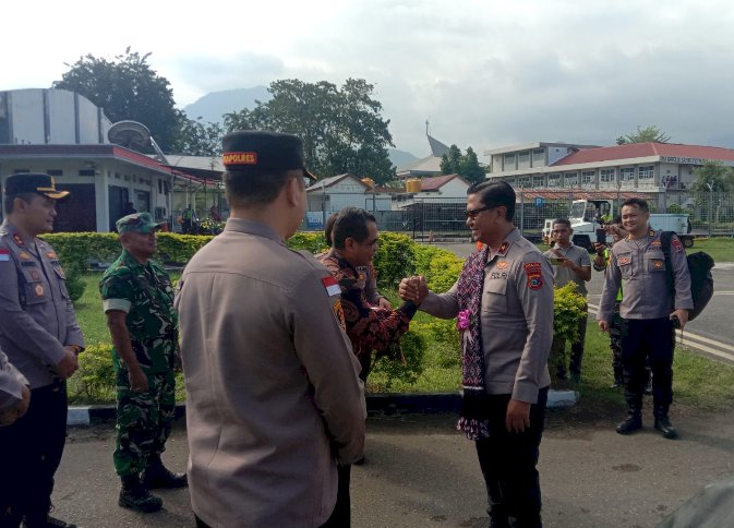 Tiba Di Ende, Wakapolda NTT Disambut Forkopimda Dan Beberapa Kapolres Daratan Flores