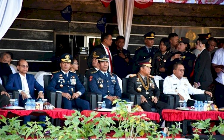 HUT ke-79 Bhayangkara Jadi Simbol Kedekatan Polri dan PNTL di Perbatasan