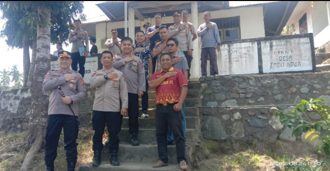 PJU Polda NTT Tinjau Kesiapan Koperasi Merah Putih di Desa Embundoa