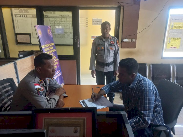 Tingkatkan Kualitas Pelayanan Publik, Ombudsman RI NTT Nilai Pelayanan Publik Polres Ende