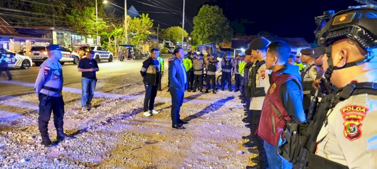 Wakapolda NTT Pimpin Apel Kesiapan Patroli Dialogis Cipta Kondisi Kota Kupang