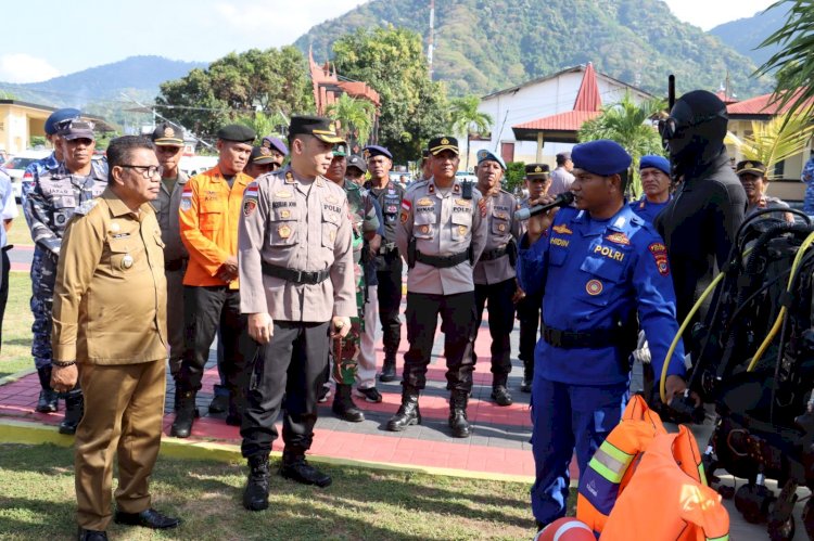 Polres Ende Gelar Apel Kesiapan Bencana Hidrometeorologi 2025, Tekankan Sinergi Saving Life First