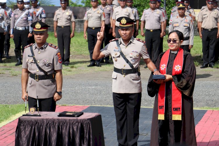 Tongkat Estafet Kasat Lantas Polres Ende Berpindah, AKP Royke Weridity Resmi Bertugas di Bumi Kelimutu