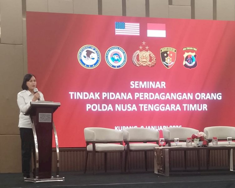 Perkuat Penanganan TPPO, Polda NTT dan ICITAP Gelar Seminar di Kupang