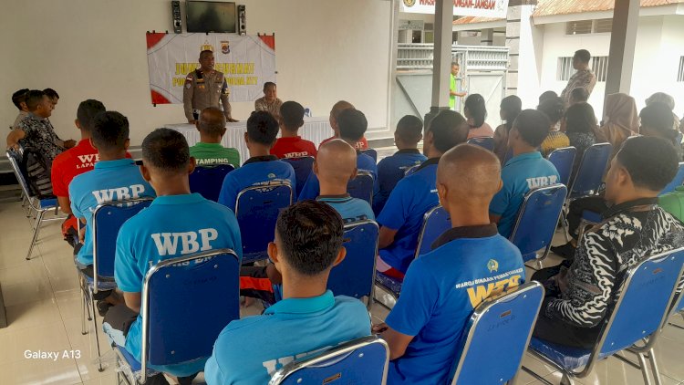 Dengarkan Suara Warga Binaan Balik Jeruji, Polres Ende Gelar Jumat Curhat di Lapas Kelas IIB