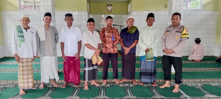 Cegah Balap Lari Liar di Bulan Ramadhan, Bhabinkamtibmas Rukun Lima Rangkul Tokoh Agama