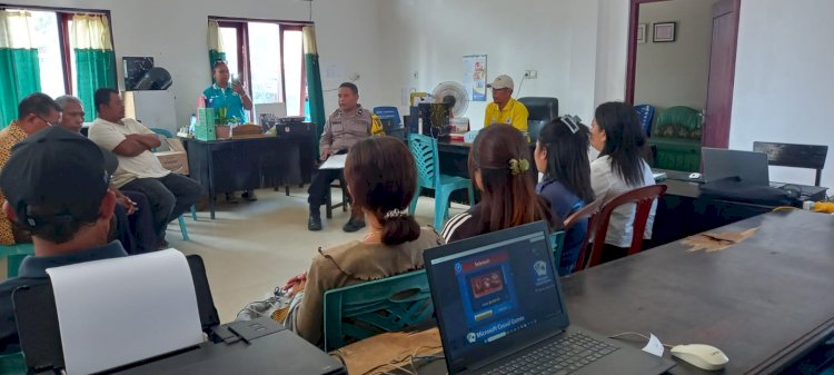 Selesaikan Perselisihan Penagihan Koperasi, Bhabinkamtibmas Rukun Lima Kedepankan Restorative Justice