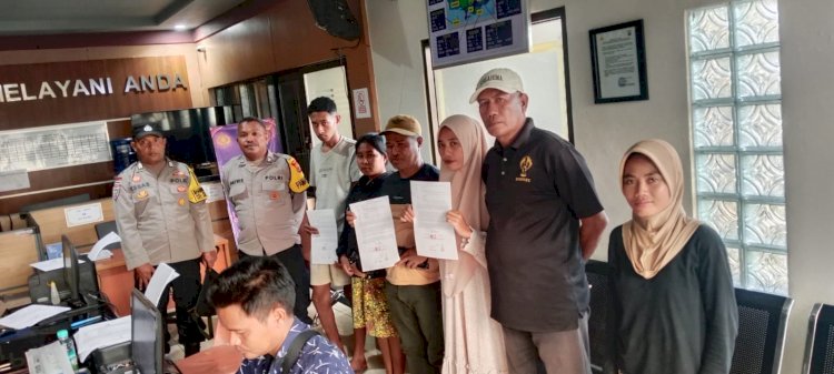 Selesaikan Lewat Jalur Damai, Bhabinkamtibmas Rukun Lima Mediasi Kasus Pencurian dengan Problem Solving