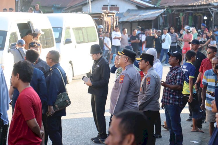 Gabungan TNI-Polri Sukses Amankan Kunker Wakil Presiden RI di Ende