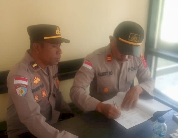 Pastikan Transparansi Mutasi, Tim Verifikasi Polres Ende Sambangi Polsek Maukaro