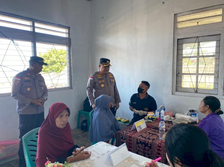 Sambut Hari Bhayangkara ke-80, Polres Ende Polda NTT Gelar Pengobatan Gratis untuk Masyarakat hingga Home Visit bagi Lansia