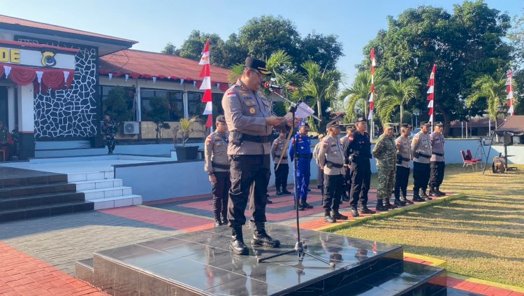 ​Mencegah Lebih Baik dari Memadamkan: Kapolres Ende Bacakan Amanat Kapolda NTT Saat Apel Kesiapsiagaan Karhutla 2026