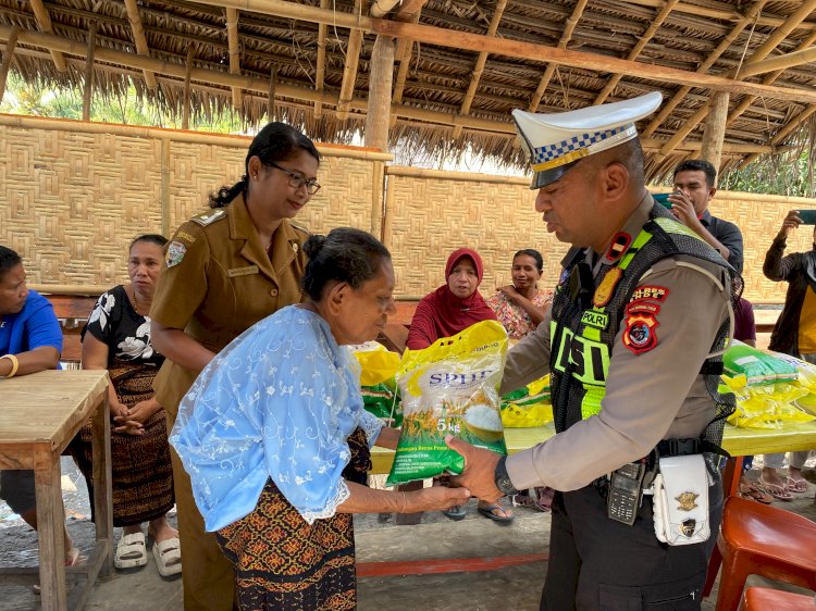 Lurah Roworena Sampaikan Apresiasi dan Terima Kasih atas Bantuan Polres Ende untuk Korban Gempa Bumi