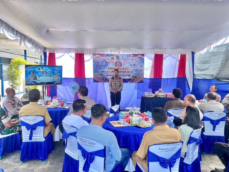 Puncak Syukuran HUT Lalu Lintas Bhayangkara ke-71, Satlantas Polres Ende Polda NTT Tegaskan Komitmen Tingkatkan Pelayanan kepada Masyarakat