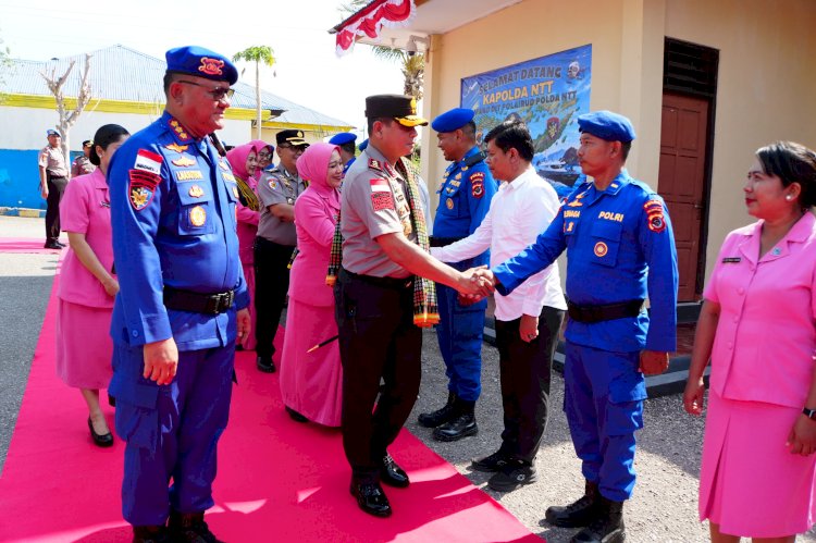 Kapolda NTT Irjen Pol. Reza Arief Dewanto Tekankan Polairud Harus Jadi Garda Terdepan Jaga Laut, Lindungi Wisatawan dan Berantas Penyelundupan