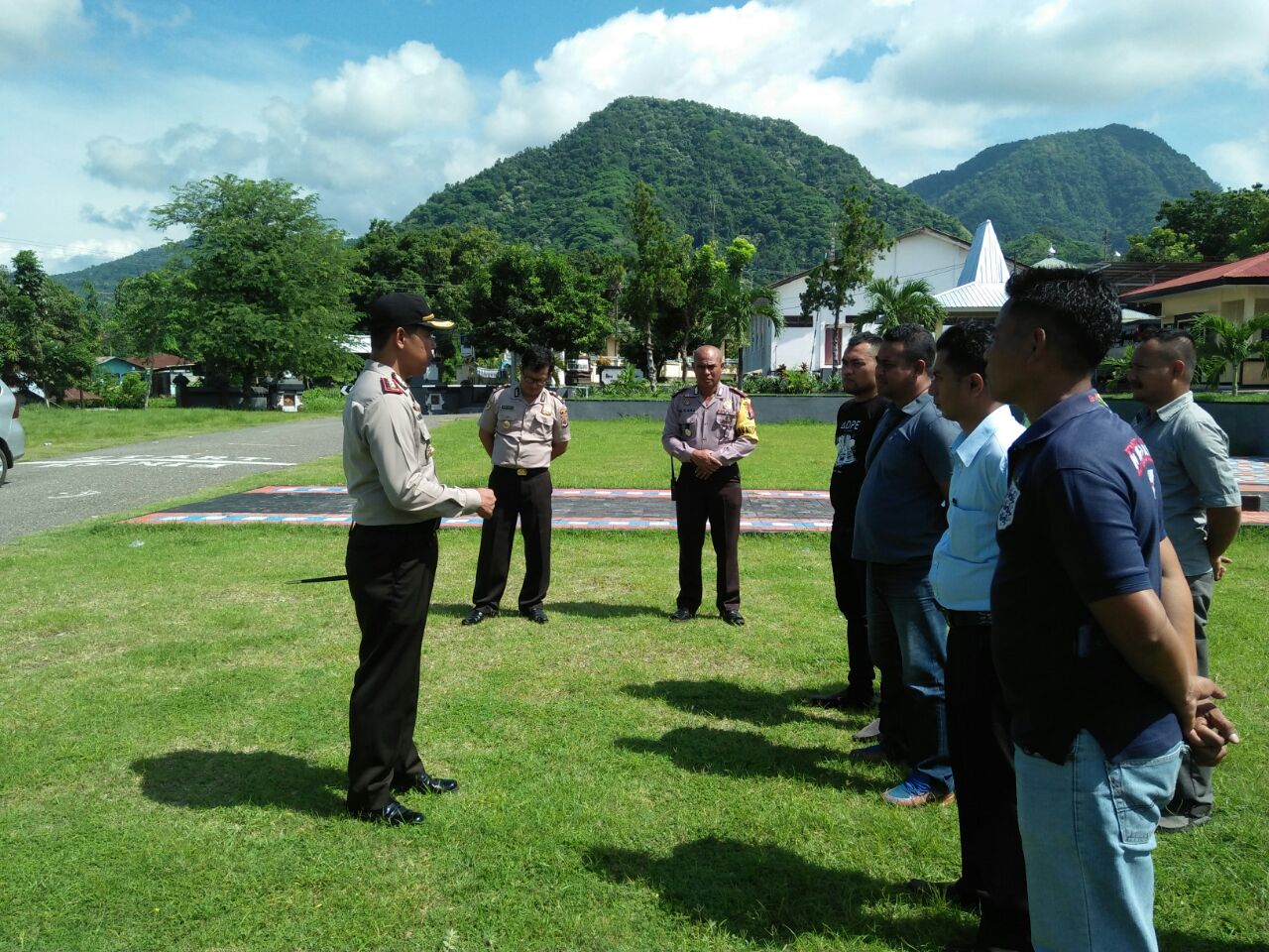 Pelatihan pengawal pribadi (Walpri) hari ketiga Polres Ende