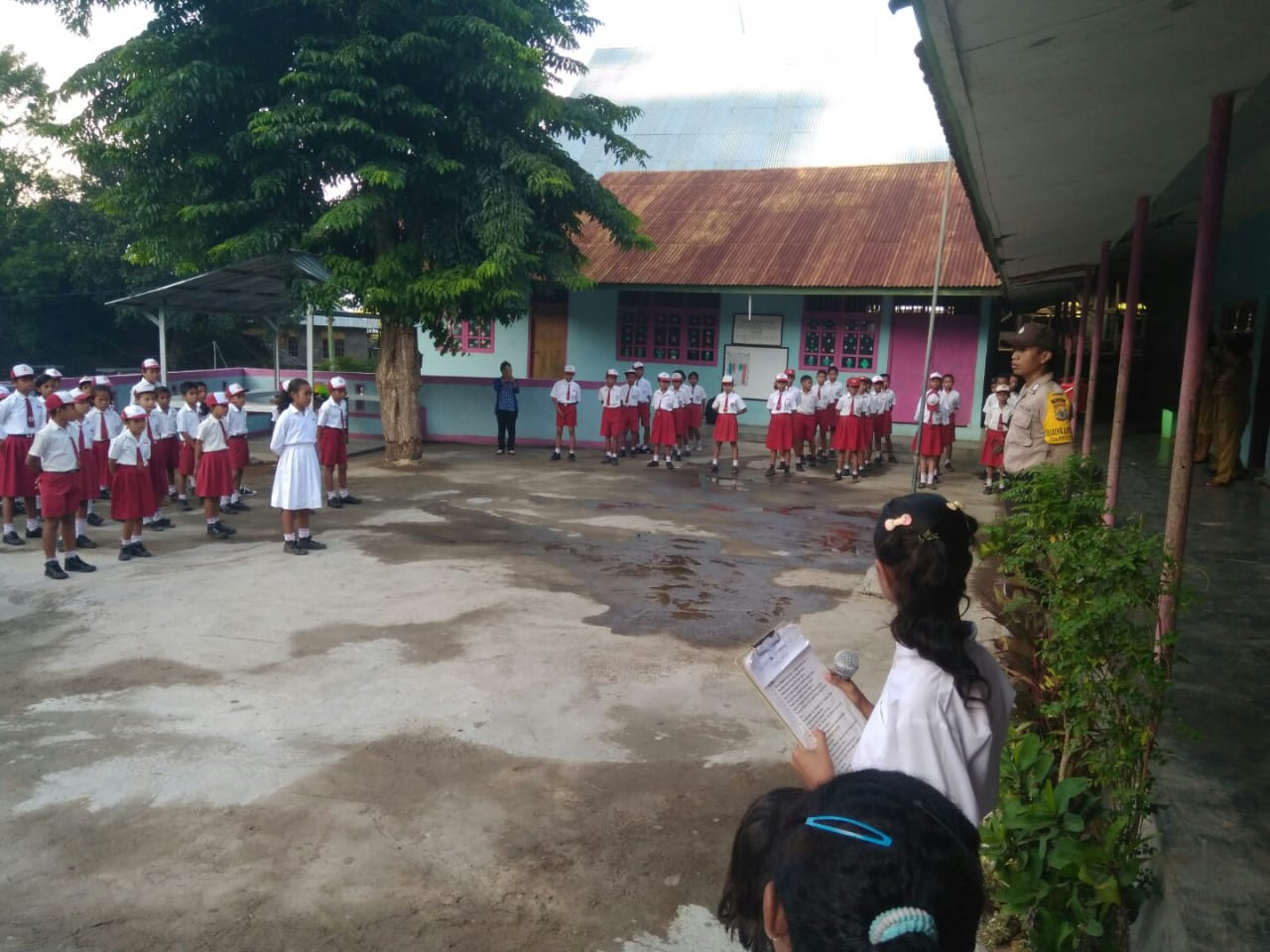 Police Goes To School, ini yang disampaikan Bripka Heru Sutaban