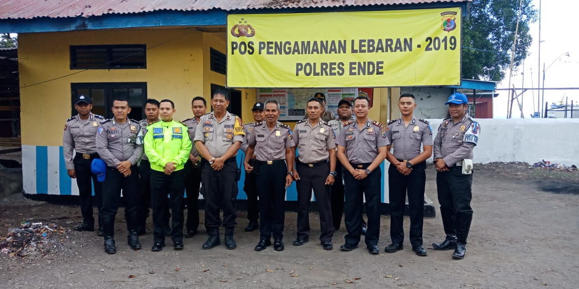 Polres Ende Terima Kunjungan Tim WAS-OPS Ketupat Turangga 2019 Polda NTT