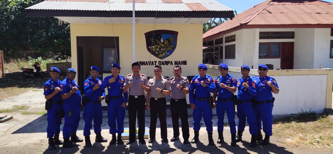 Satpolair Polres Ende Terima Kunjungan Supervisi Dari Wadirpolair Polda NTT