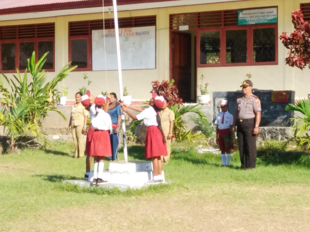 SDK Watuneso Upacara Bendera, Ini Amanat Pembina Upacara