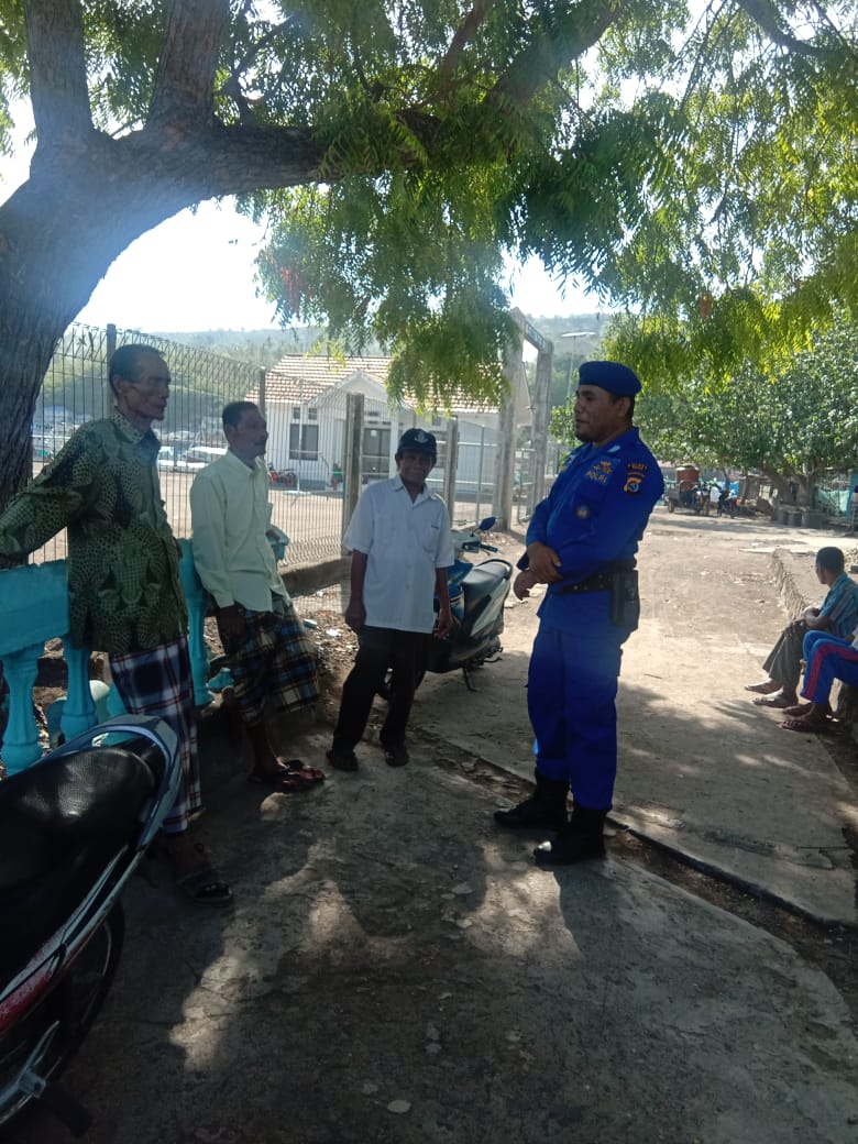 Sat Polair Polres Ende Tingkatkan Giat Binmas Perairan