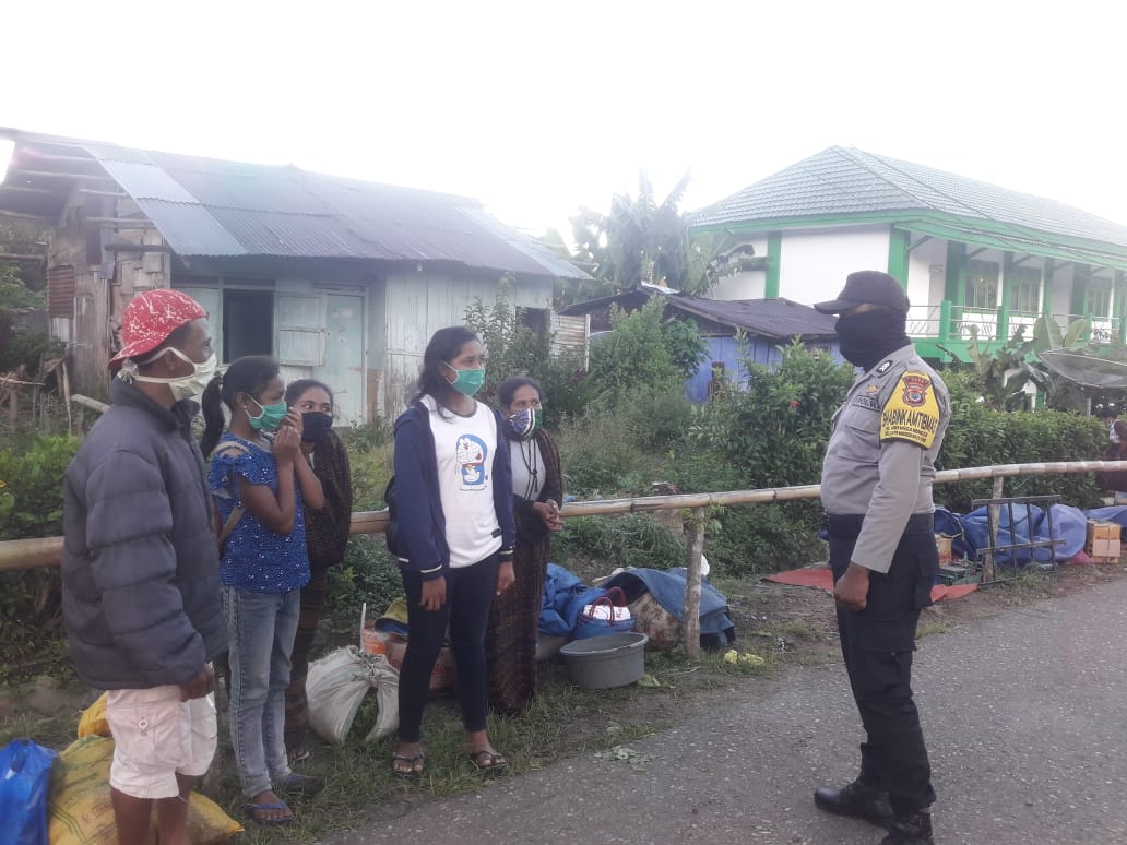 Cegah Covid-19, Bhabinkamtibmas Polsek Detusoko Himbau Warga Binaan